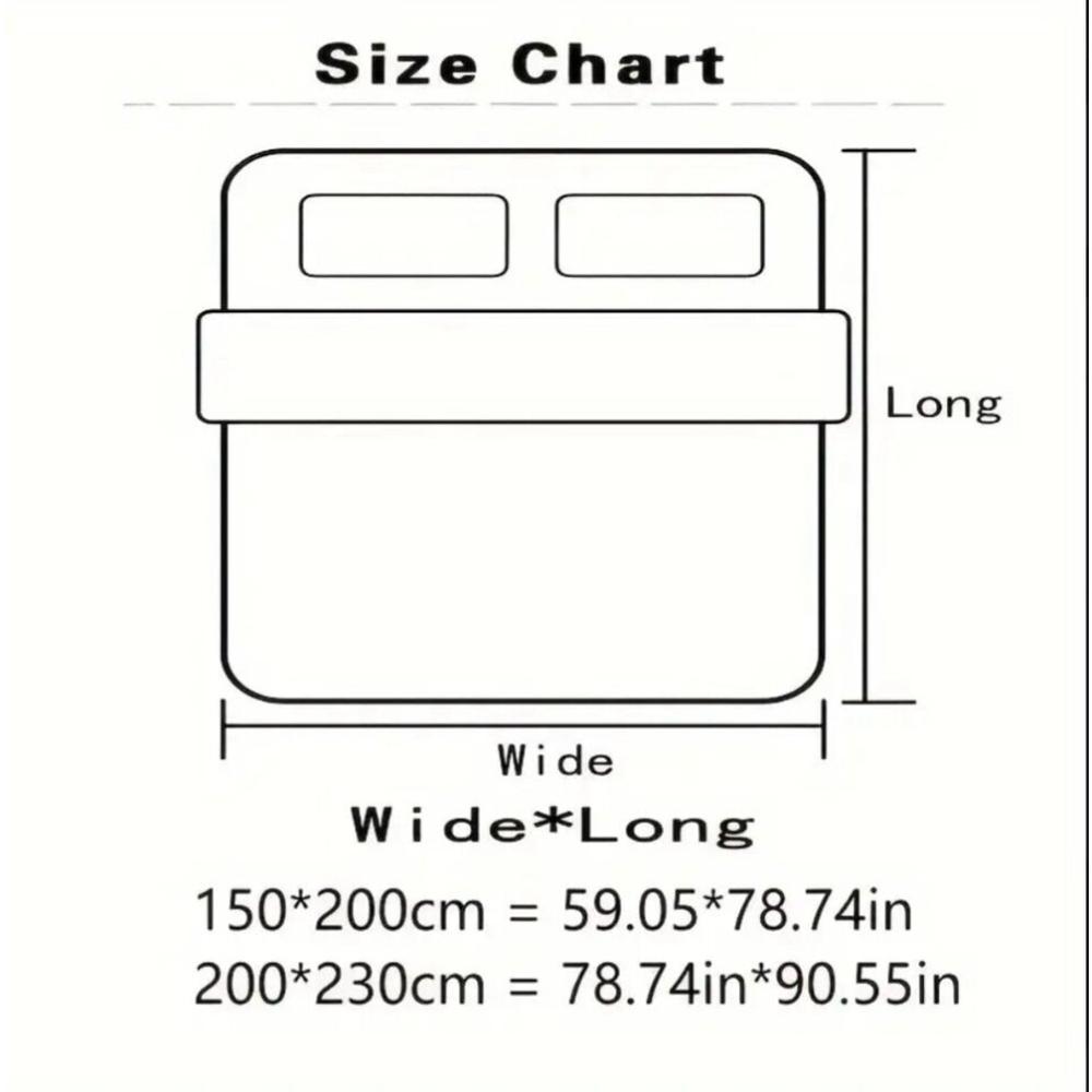 Queen Blanket Gray Plush Blankets Bedspread  Cozy Couch Throw Bed topper Gift - Picture 12 of 12